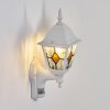 Naofe vägglampa utomhus, Vägglampa Vit, 1-ljuskällor, Rörelsedetektor
