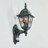 Naofe vägglampa utomhus, Vägglampa Grön, Svart, 1-ljuskällor, Rörelsedetektor