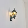 Naofe vägglampa utomhus, Vägglampa Grön, Svart, 1-ljuskällor, Rörelsedetektor