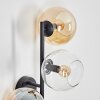 Koyoto kullampa, Vägglampa Amber, Klart, 3-ljuskällor
