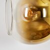 Koyoto kullampa, Vägglampa Guld, Klart, Kopparfärg, Rökfärger, 3-ljuskällor