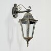 Hongkong vägglampa utomhus, Vägglampa Guld, Svart, 1-ljuskällor