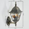 Naofe vägglampa utomhus, Vägglampa Brun, Guld, 1-ljuskällor