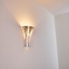 Nerola Vägglampa Silver, 1-ljuskällor
