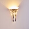 Nerola Vägglampa Silver, 1-ljuskällor
