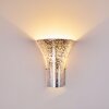 Nerola Vägglampa Silver, 1-ljuskällor