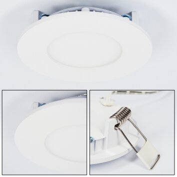 Finsrud Infälld lampa LED Vit, 1-ljuskällor