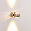 Rio Up & Down Lampa, Vägglampa, Vägglampa med lins LED Silver, 2-ljuskällor