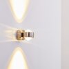 Rio Up & Down Lampa, Vägglampa, Vägglampa med lins LED Silver, 2-ljuskällor