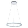 Eglo Lampor VARRAZO Pendelbelysning LED Krom, Kristall optik, 1-ljuskällor
