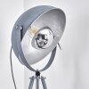 Bagdad Golvlampa, Golvlampa Blå, Krom, Grått, 1-ljuskällor