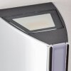 Rotterdamm vägglampa utomhus, Vägglampa LED Krom, 1-ljuskällor