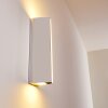 Rotterdamm vägglampa utomhus, Vägglampa LED Krom, 1-ljuskällor