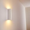 Rotterdamm vägglampa utomhus, Vägglampa LED Krom, 1-ljuskällor