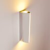 Rotterdamm vägglampa utomhus, Vägglampa LED Krom, 1-ljuskällor