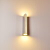 Rotterdamm vägglampa utomhus, Vägglampa LED Krom, 1-ljuskällor