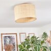 Sabadim Taklampa Beige, Naturfärger, 1-ljuskällor