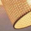 Ramila Taklampa Naturfärger, Svart, 1-ljuskällor
