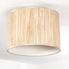Bongal Taklampa Beige, Naturfärger, 1-ljuskällor