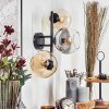Koyoto kullampa, Vägglampa Amber, Klart, Rökfärger, 3-ljuskällor