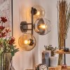 Koyoto kullampa, Vägglampa Amber, Klart, Rökfärger, 3-ljuskällor