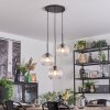Koyoto Pendellampa, kullampa, Pendellampa Cluster Klart, 3-ljuskällor