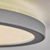 Simonstorp Taklampa, Panel LED Silver, Vit, 1-ljuskällor