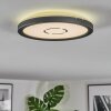 Simonstorp Taklampa, Panel LED Svart, Vit, 1-ljuskällor