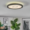 Simonstorp Taklampa, Panel LED Svart, Vit, 1-ljuskällor
