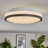 Onara Taklampa, Panel LED Svart, Vit, 1-ljuskällor