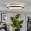 Onara Taklampa, Panel LED Svart, Vit, 1-ljuskällor