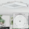 Xarel Taklampa, Panel LED Vit, 1-ljuskällor