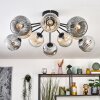 Ripoll Taklampa, kullampa Amber, Klart, Rökfärger, 10-ljuskällor