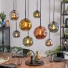 Ripoll Pendellampa, kullampa, Pendelbelysning Blå, Krom, Guld, Grön, Kopparfärg, Rökfärger, 8-ljuskällor