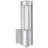 Albert Lampor 221 Utomhusbelysning, vägglampa utomhus Silver, 1-ljuskällor, Rörelsedetektor