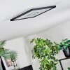 Simonstorp Taklampa, Panel LED Svart, Vit, 1-ljuskällor