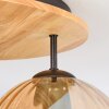 Koyoto Taklampa, kullampa 40 cm Naturfärger, Svart, 3-ljuskällor