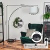 Soungou Golvlampa Krom, Svart, 1-ljuskällor