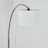 Soungou Golvlampa Krom, Svart, 1-ljuskällor