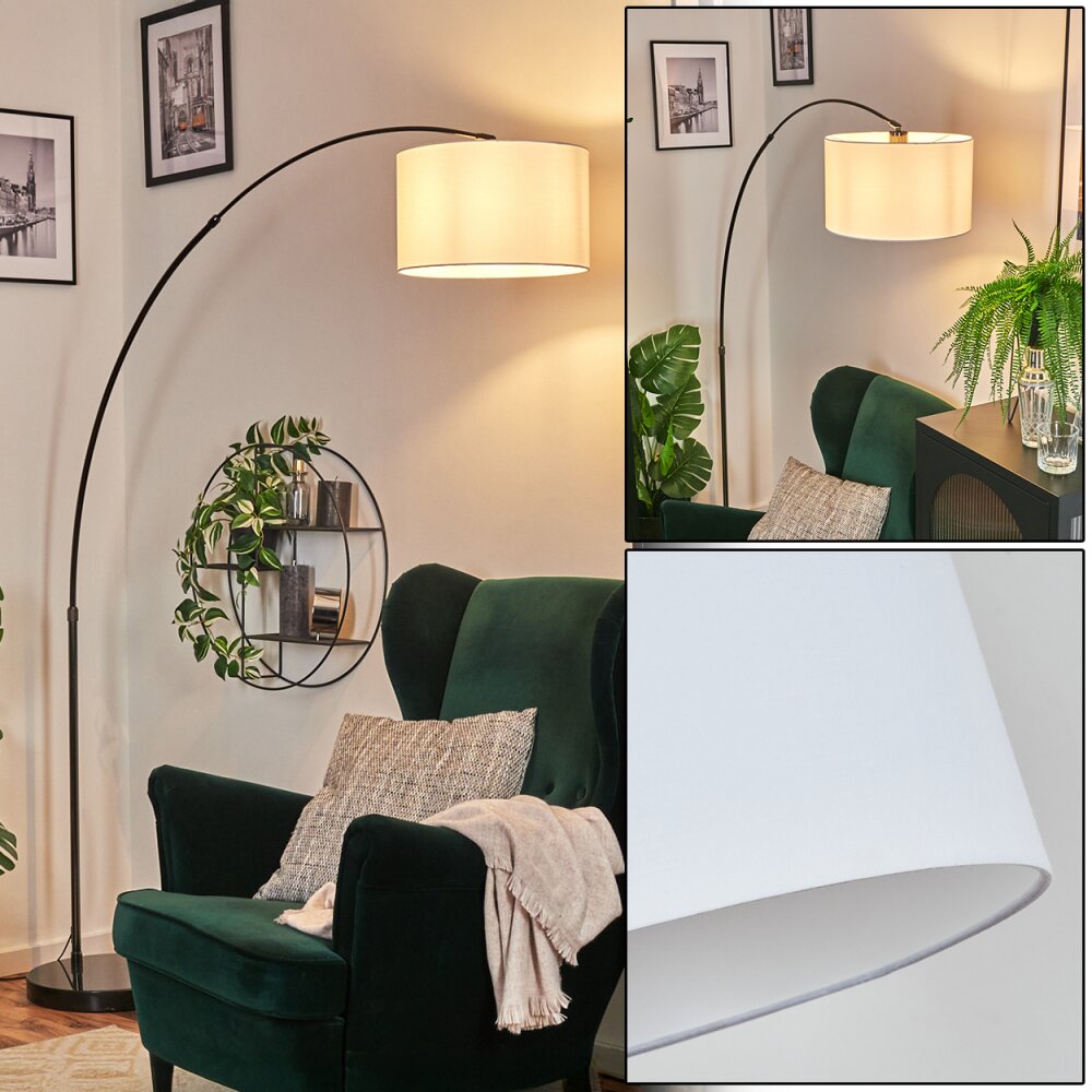 Bassagoda Golvlampa Krom, Svart, 1-ljuskällor main product photo