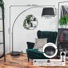 Bassagoda Golvlampa Krom, Svart, 1-ljuskällor