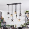 Koyoto Pendellampa, kullampa, Pendelbelysning Amber, Klart, Rökfärger, 8-ljuskällor