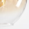 Ripoll Pendellampa, kullampa, Pendelbelysning Amber, Klart, Rökfärger, 8-ljuskällor