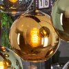Koyoto Pendellampa, kullampa, Pendelbelysning Blå, Guld, Grön, 8-ljuskällor