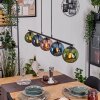 Gastor Pendellampa, kullampa, Pendelbelysning Blå, Grön, Kopparfärg, 5-ljuskällor