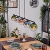 Gastor Pendellampa, kullampa, Pendelbelysning Blå, Krom, Grön, Klart, Kopparfärg, Rökfärger, 5-ljuskällor