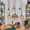 Koyoto Pendellampa, kullampa, Pendelbelysning Amber, Klart, Rökfärger, 6-ljuskällor