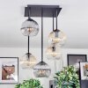Koyoto Taklampa, kullampa Amber, Klart, Rökfärger, 5-ljuskällor