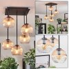 Koyoto Taklampa, kullampa Amber, Klart, 5-ljuskällor