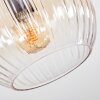 Koyoto Taklampa, kullampa Amber, Klart, 5-ljuskällor